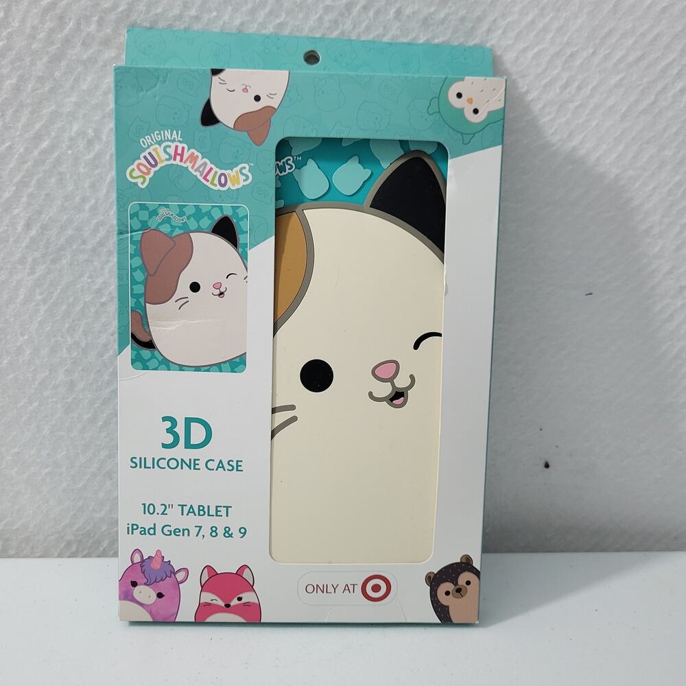 Original Squishmallows 3D Silicone 10.2 Case for Ipad Gen 7, 8, & 9  112624-1M1